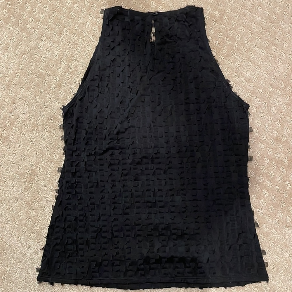 Worth black sleeveless top. Size small. - Picture 3 of 5